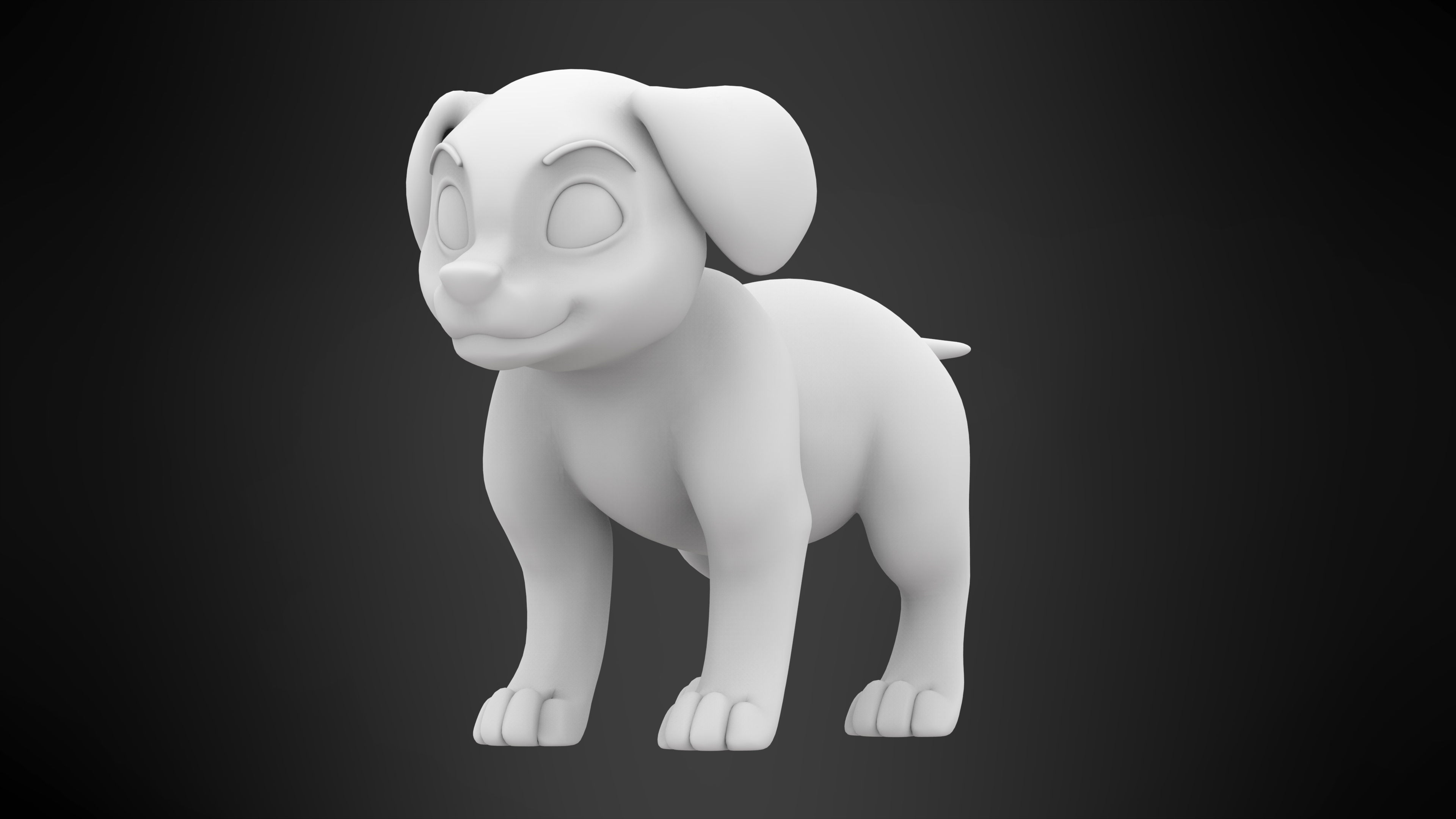 3D model dalmatian puppy TurboSquid 1634226