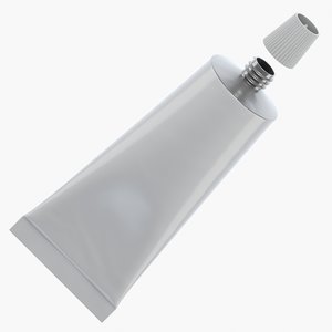 cosmetic tube contains g 3D model