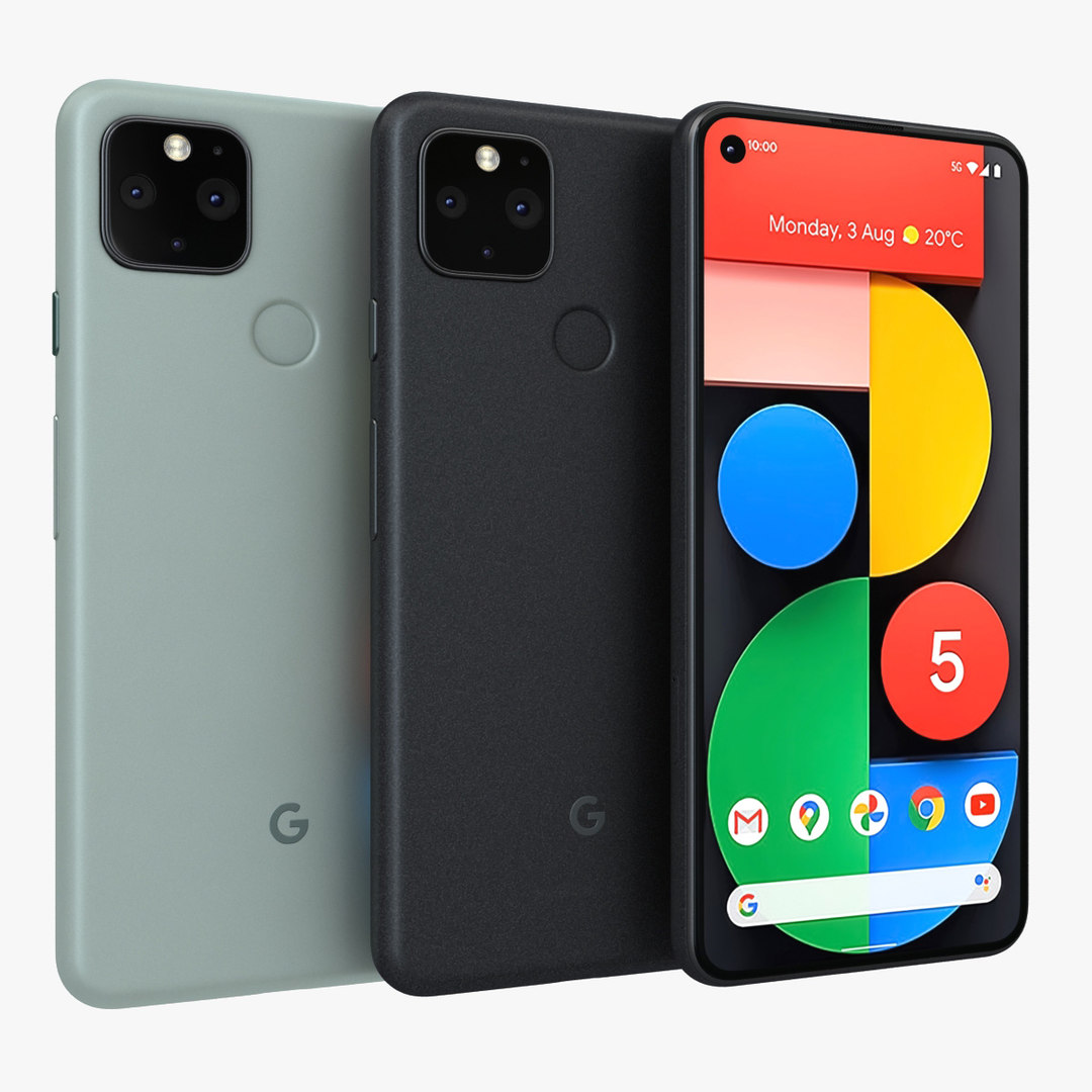 3D model google pixel 5 color - TurboSquid 1634366