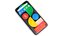 3D model google pixel 5 color