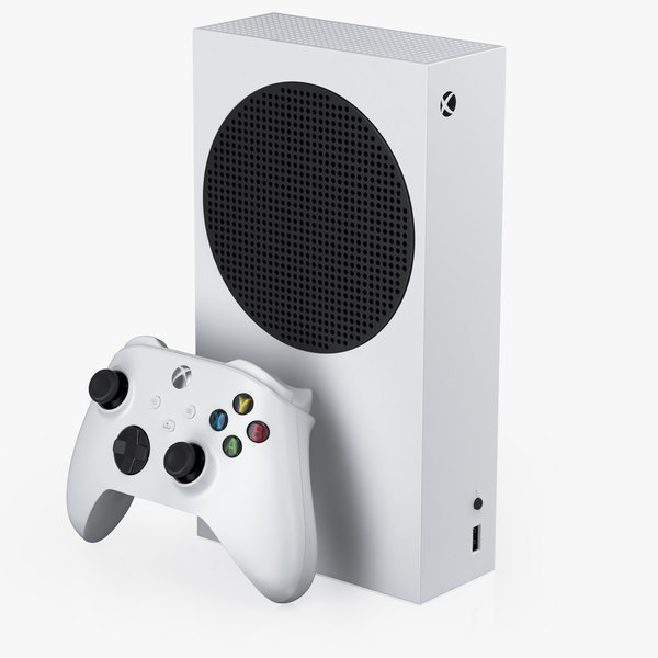 3d X Box Series S Console Model Turbosquid 1634356
