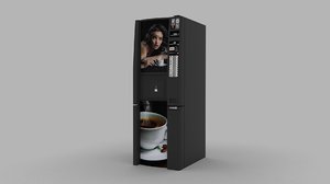 coffee vending machine 3D model
