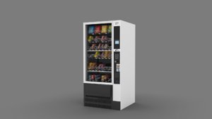 snack vending machine 3D