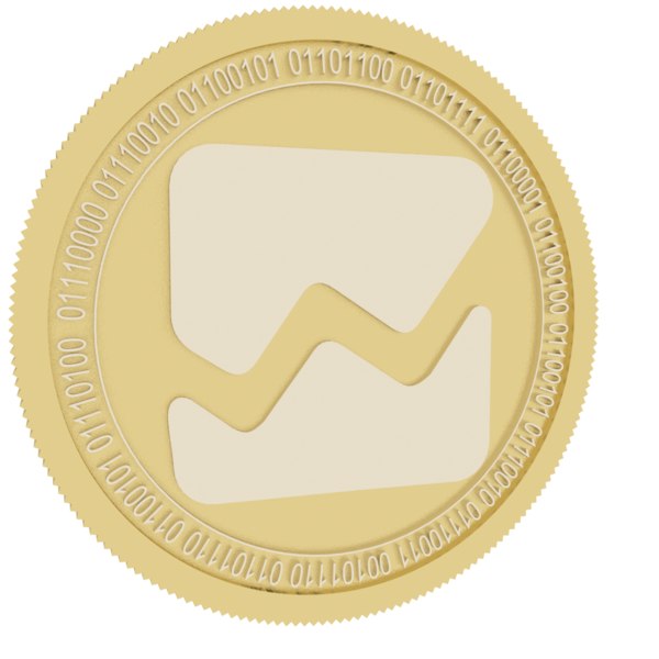 3D model welltrado gold coin