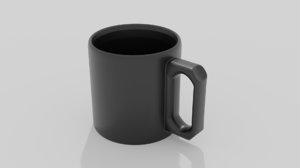 3D mug model