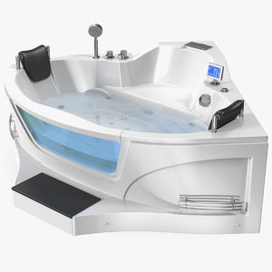 ariel whirlpool bathtub air 3D