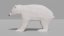 polar bear family 3D