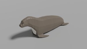 animal nature mammal 3D model