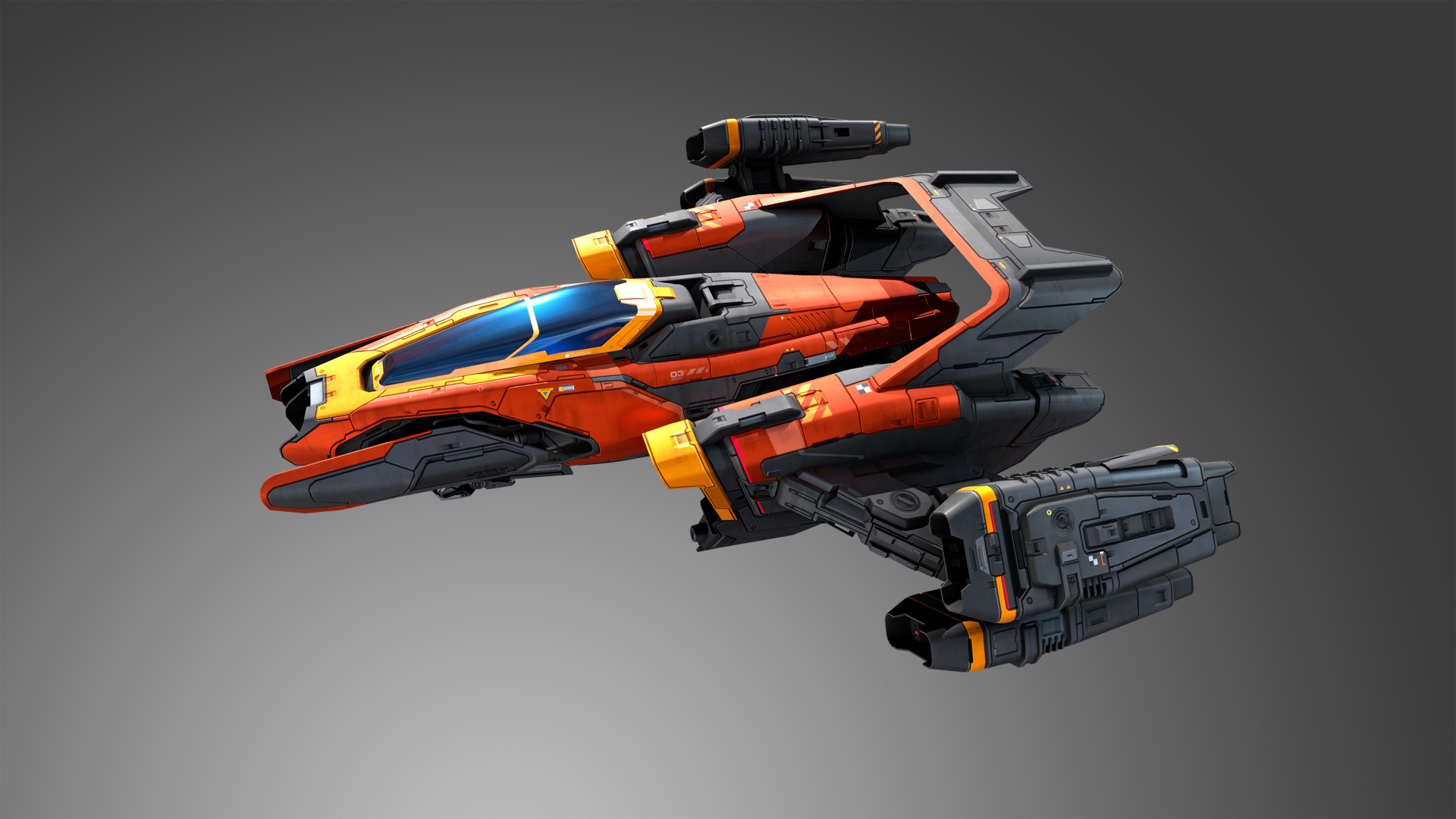 3D sf - scorpion fighter - TurboSquid 1634954