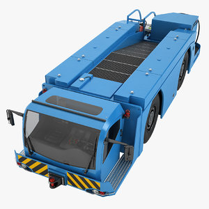 deck tow tractor 3D