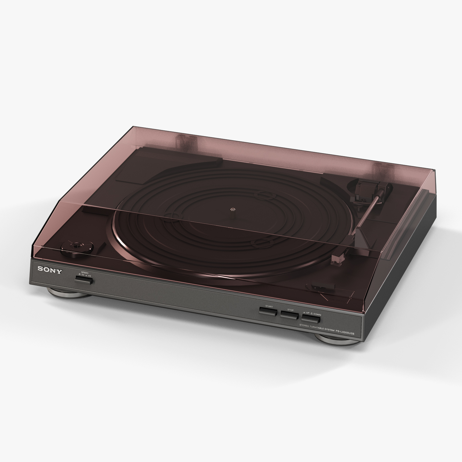 ソニーPSLX300USBビニールレコード3Dモデル TurboSquid 960063