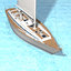 3ds max 55-foot sailboat
