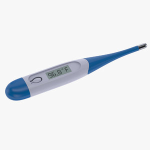 3D thermometer medical digital