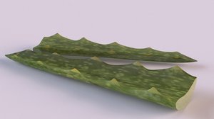 aloe plant vera 3D