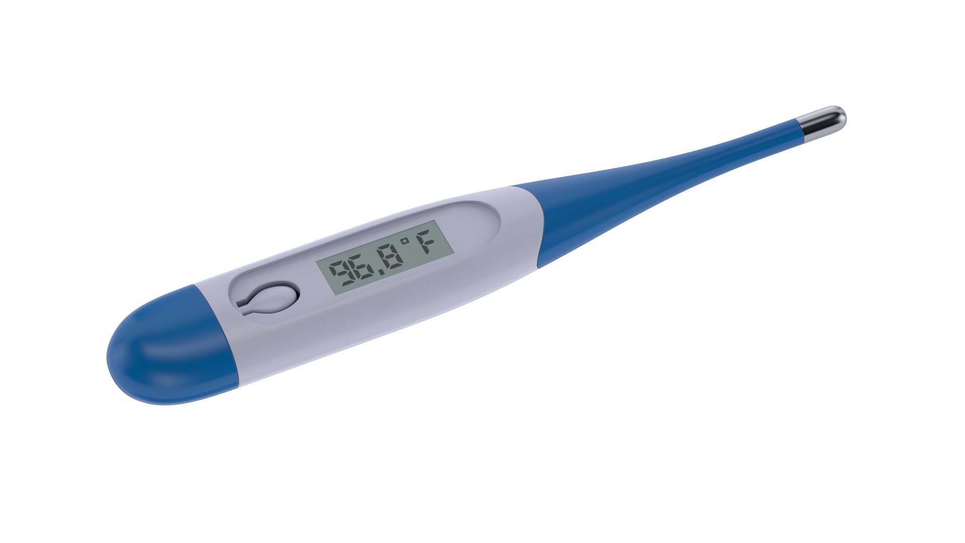 3D thermometer medical digital TurboSquid 1635405