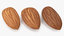 3D model almonds settings
