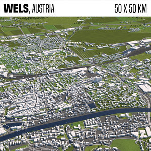 buildings houses maps 3D model