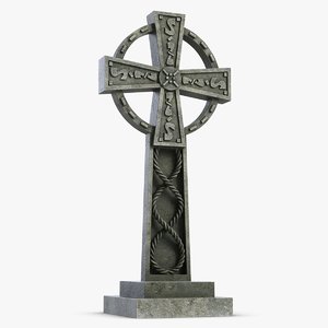 3d model of celtic cross
