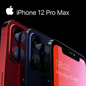 3D iphone 12 pro