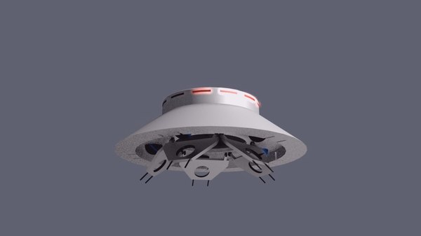 modelo 3d Nave espacial de los invasores - TurboSquid 1635821