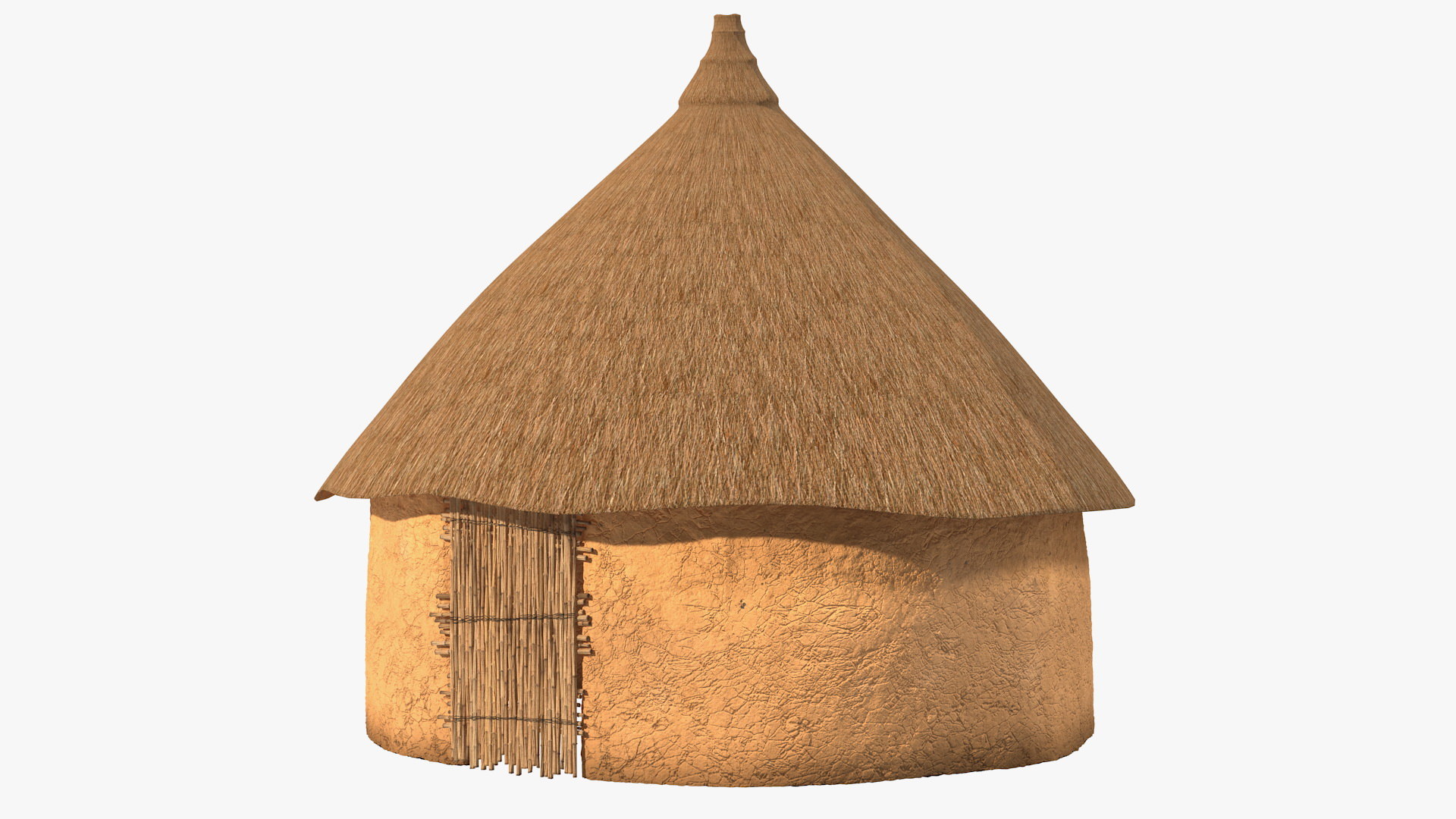 3D african clay house africa TurboSquid 1636629