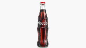 cola bottle coca model