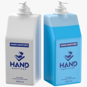 hand sanitizer 3D model