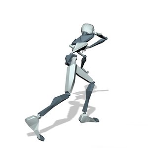 Mocap creature round throwing