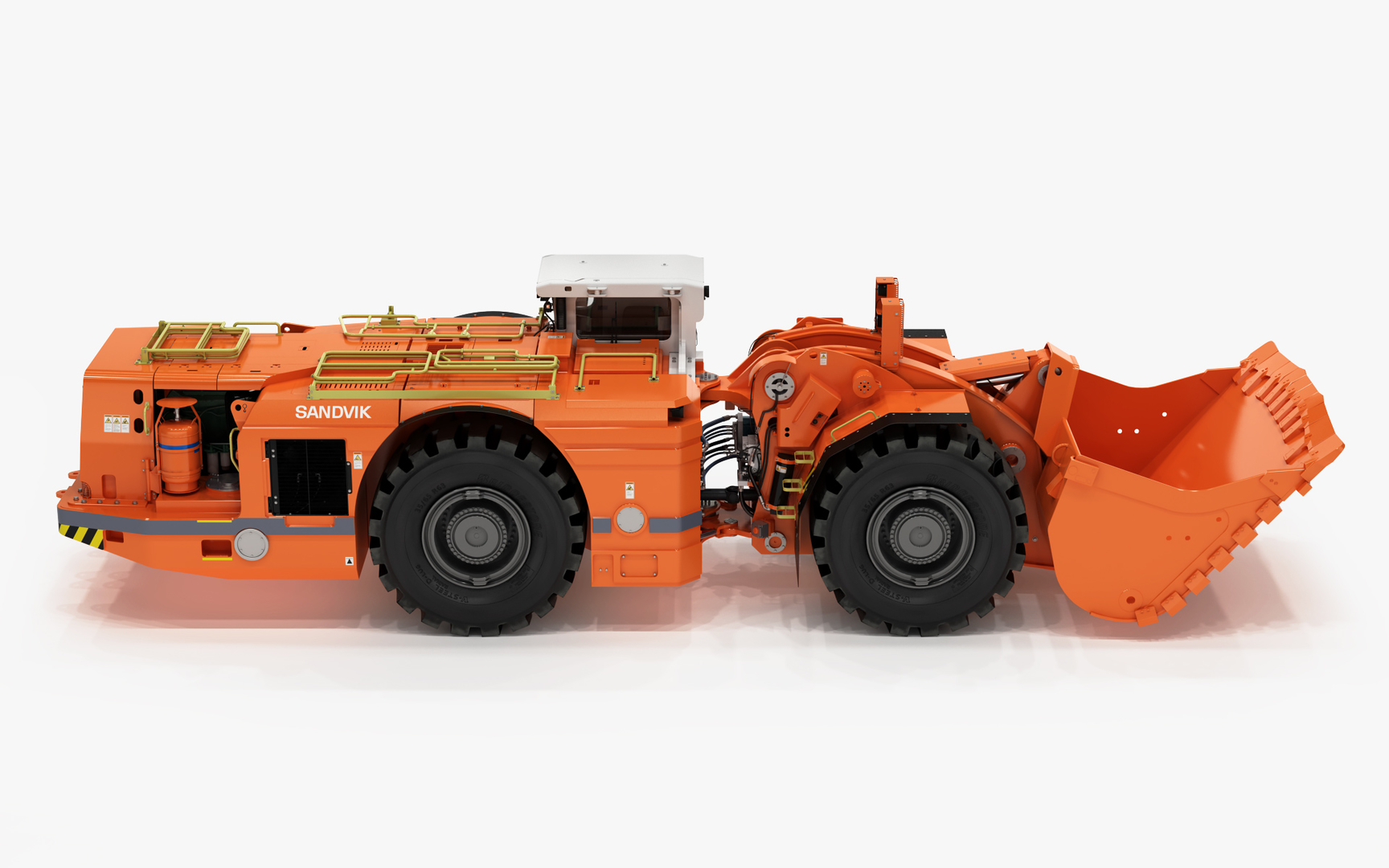 Sandvik lh621i underground loader 3D model TurboSquid 1637244