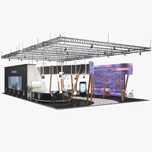 exhibition stand model