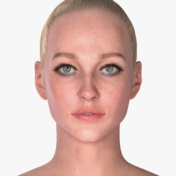 3D woman helga