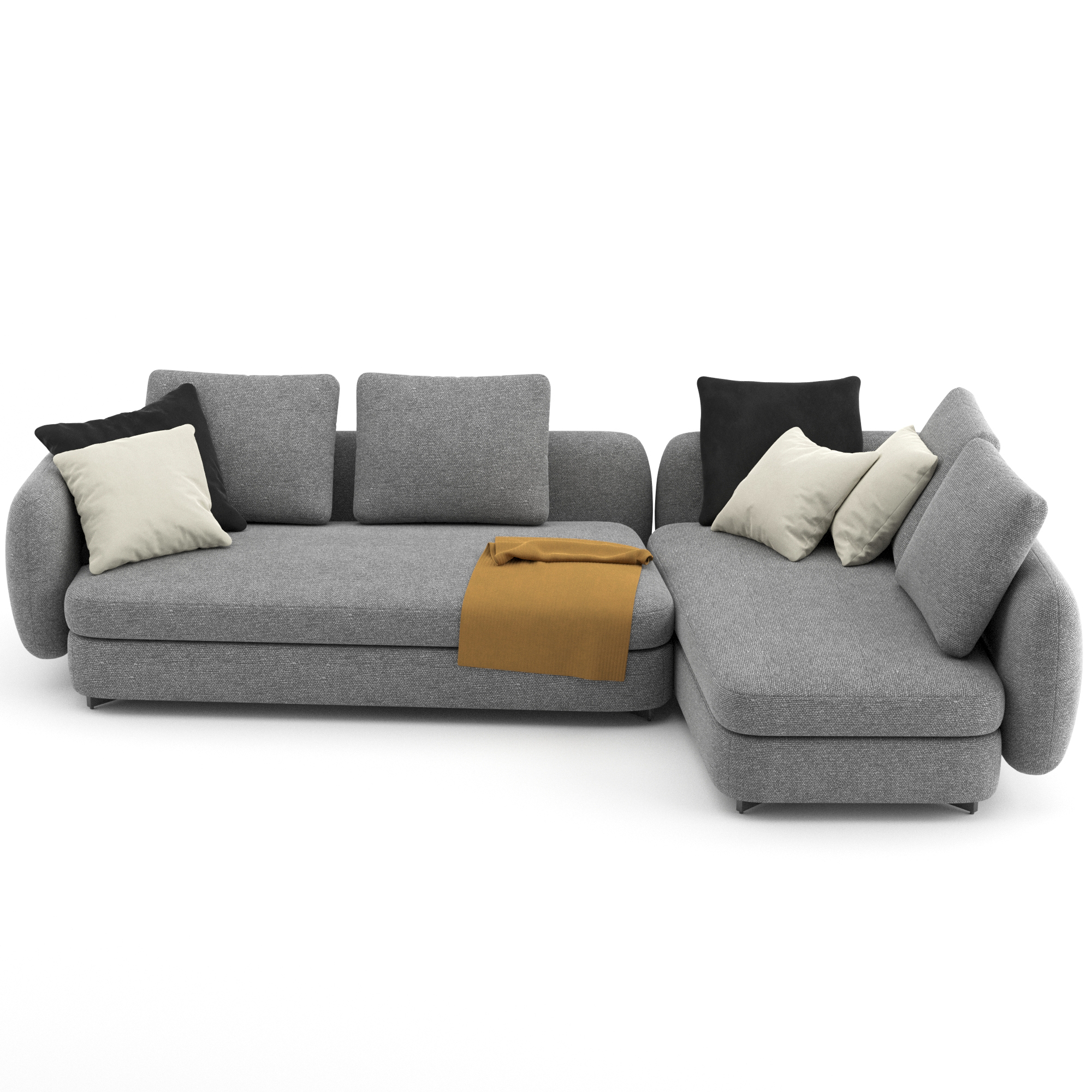 Sofa saint germain poliform 3D model TurboSquid 1637571
