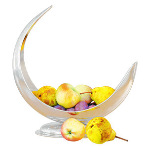 3D fruit beautiful metal vase