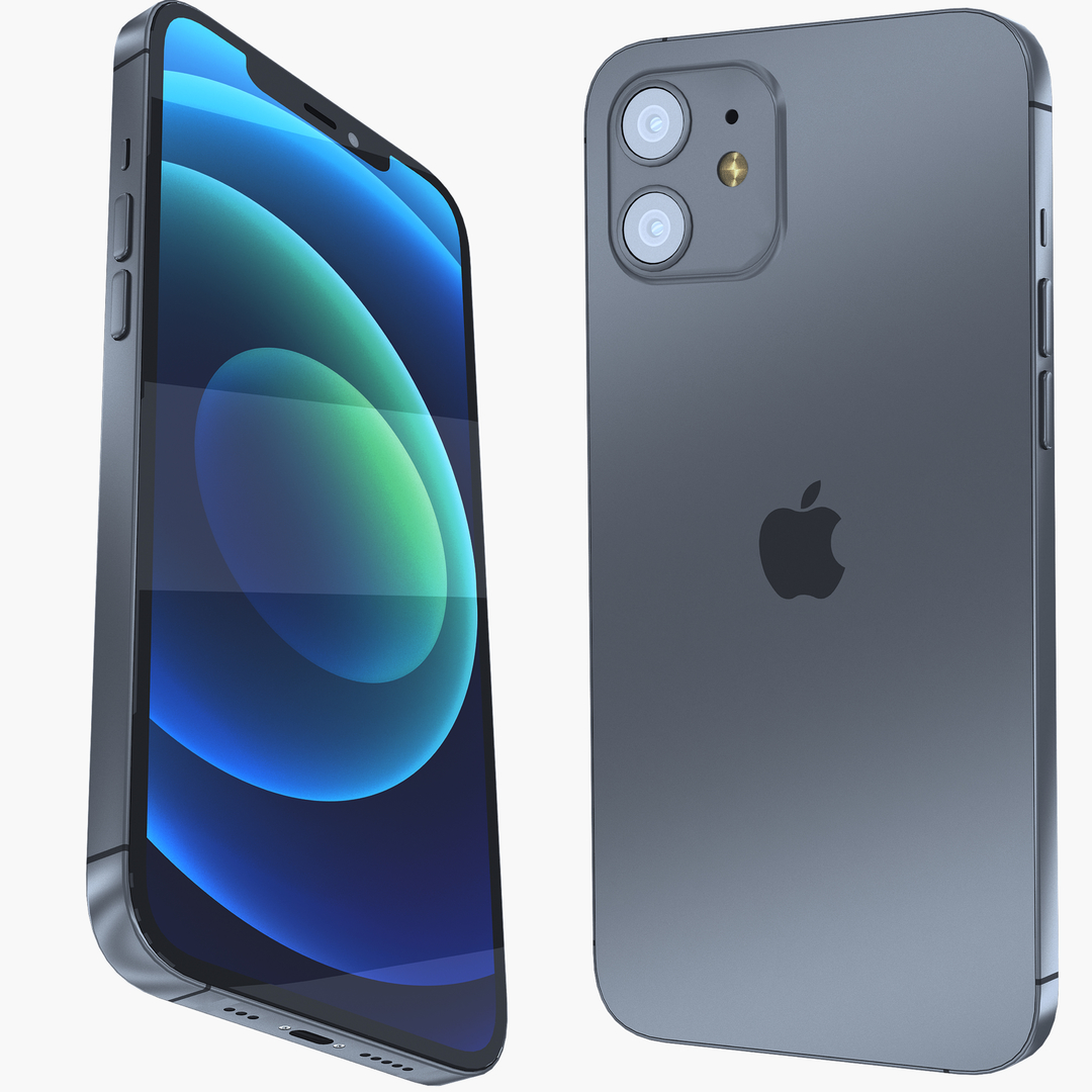Iphone 12 3D model TurboSquid 1637647