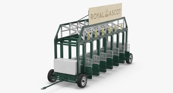 3d Model Horse Racing Starting Gates Turbosquid 3d Model Horse Racing Starting Gates Turbosquid