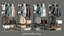 3D realistic wardrobe 2 collections model