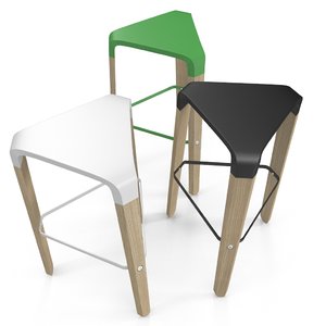 3D bar stool barstool picapau