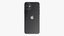 iphone 12 black phone 3D model