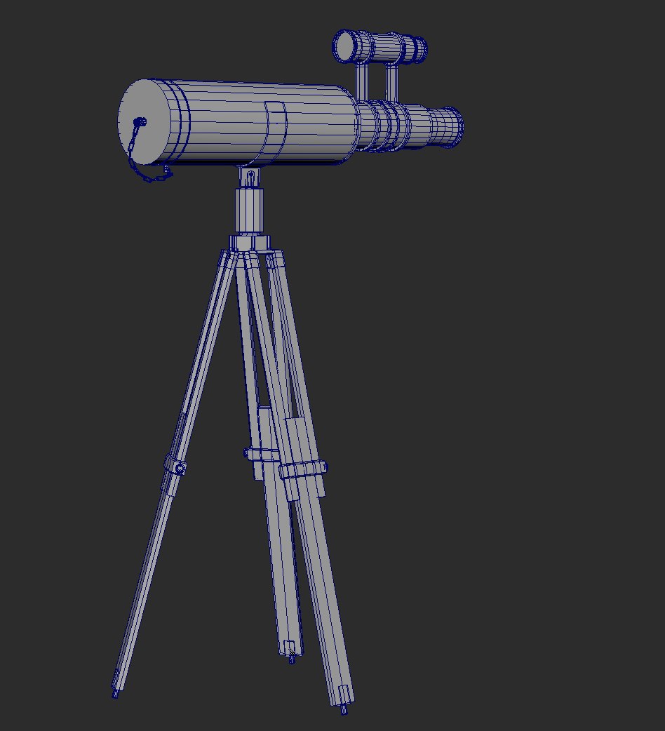 Free telescope 3D model - TurboSquid 1638257