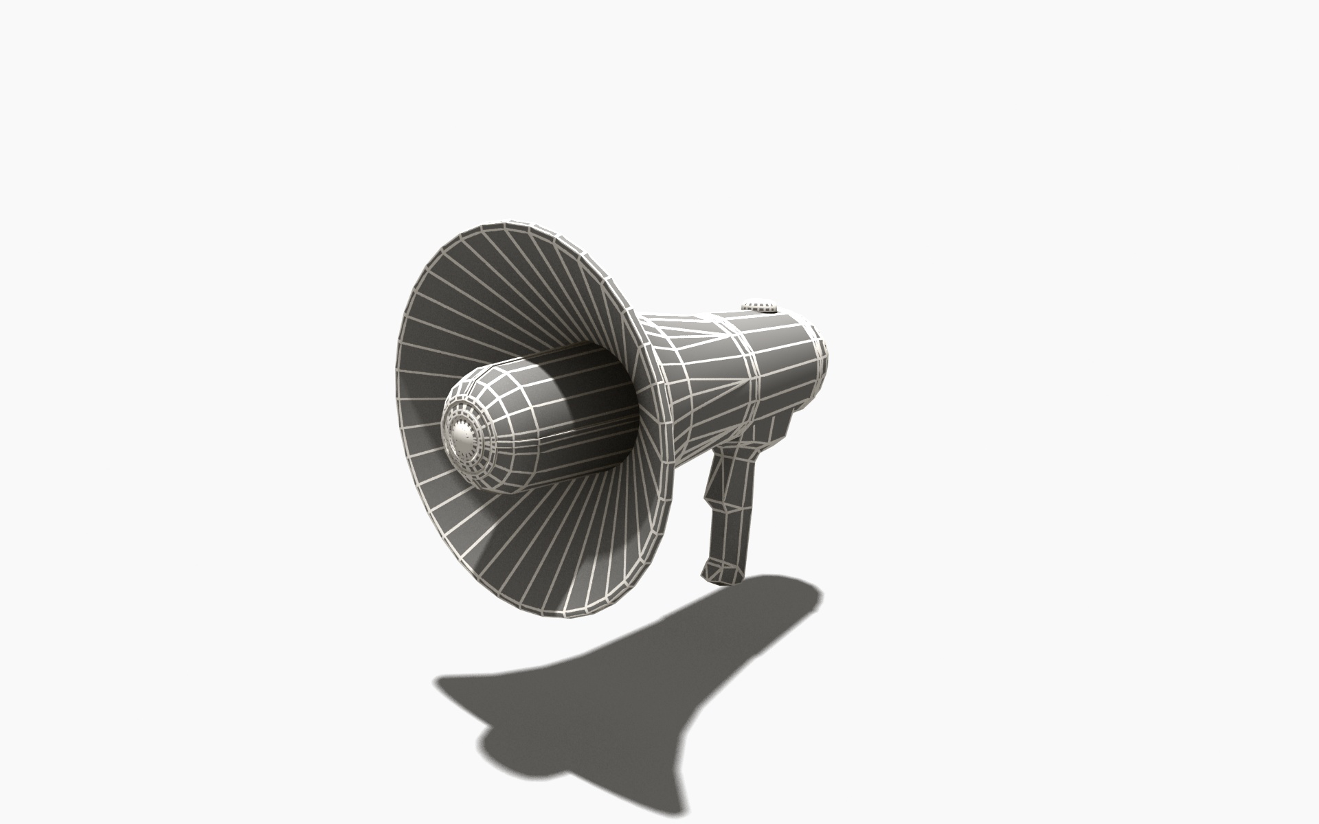 Free bullhorn 3D model - TurboSquid 1638490