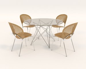 3D model contemporary design chair