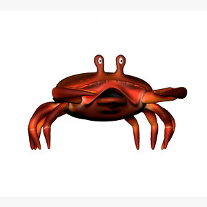 3D crab model