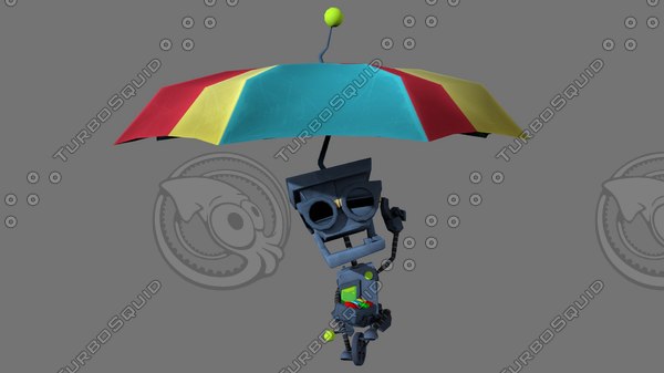 metalness robot 3D model