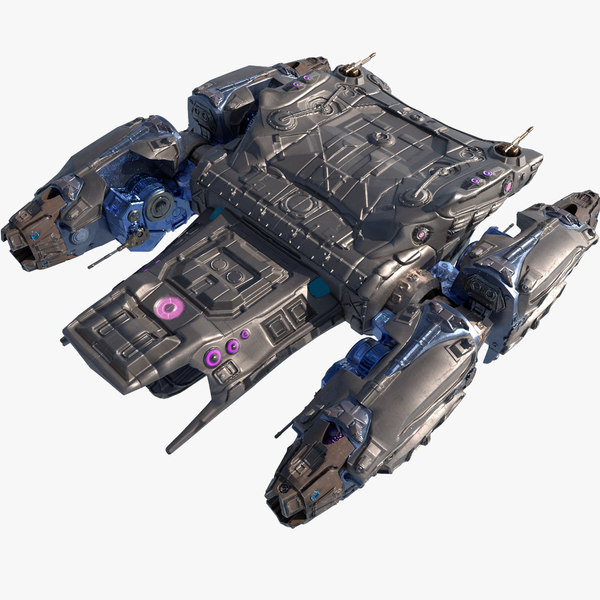 modelo 3d Nave espacial de ciencia ficción - TurboSquid 1638744
