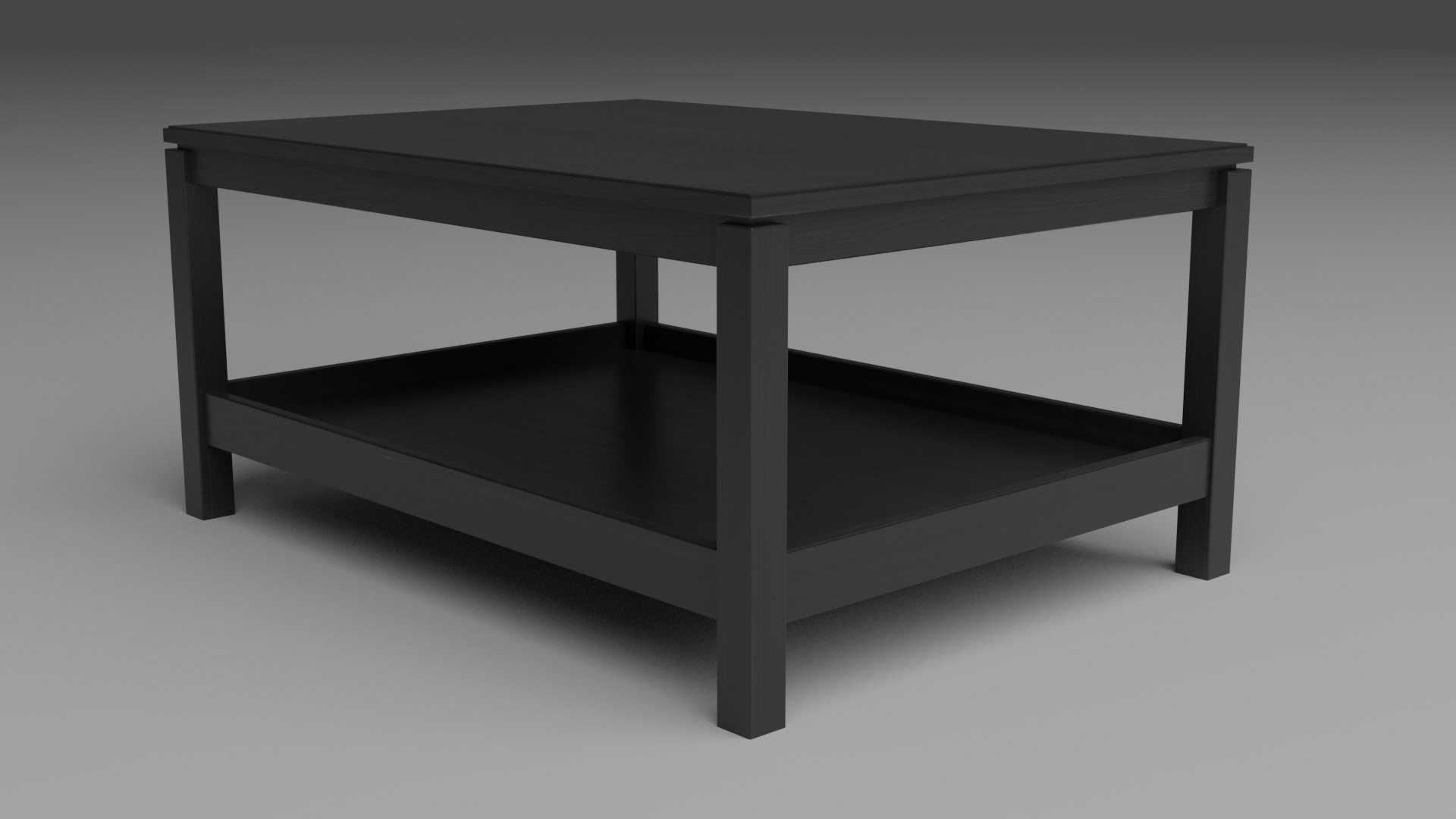 Ikea coffee table 3D model TurboSquid 1639742