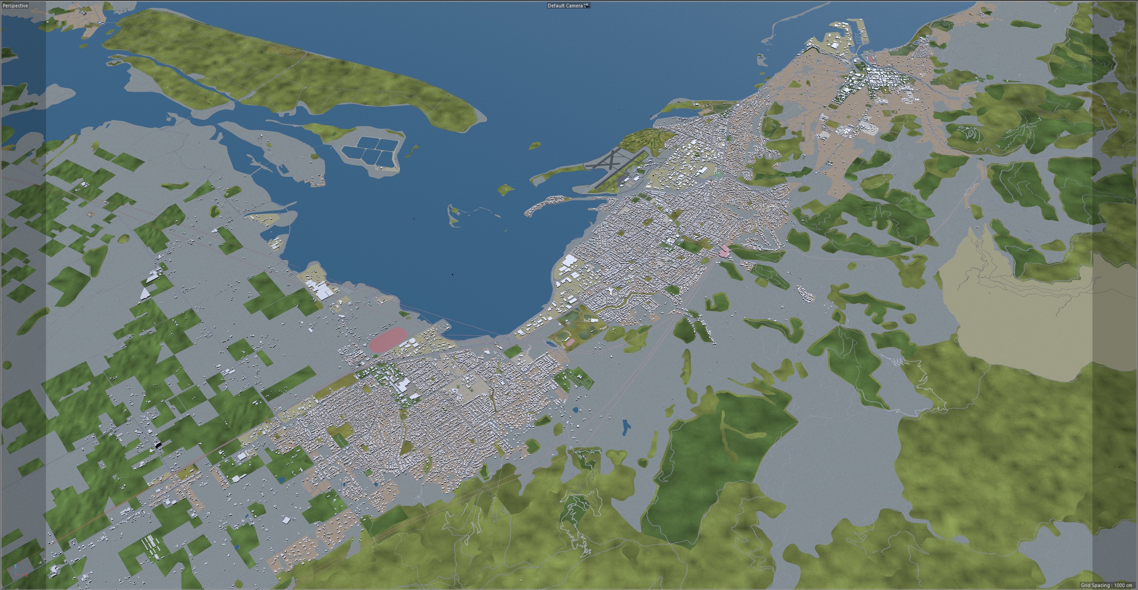 nelson new zealand3d模型