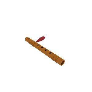 3D bambu flute model