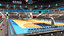 3D basketball arena room