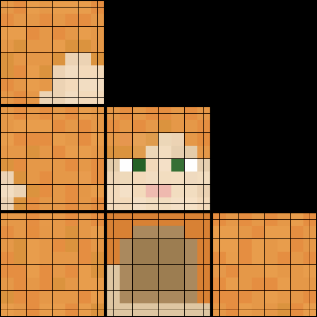 Minecraft Characters Pack Model TurboSquid 1640170