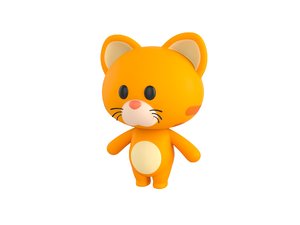 cat character model